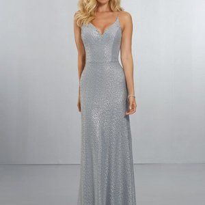 Bridesmaid Dress Color Silver Size 8 Brand new!